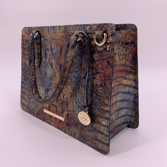 SOLD 10.18.20 BRAHMIN SMALL CAMILLE CEDAR SATCHEL - Picture 13 of 16